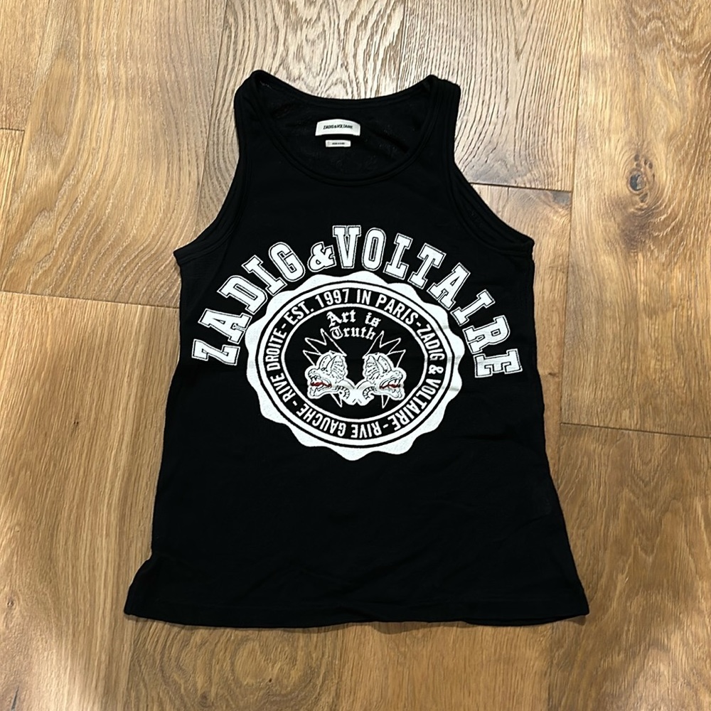 NWOT Zadig & Voltaire mesh sleeveless top